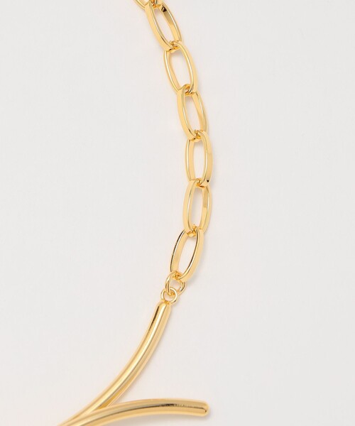 loni（ロニ）の「＜loni＞Ivy Asymmetry チョーカー（ネックレス・レディース・ゴールド/シルバー・FREE）」の9枚目の写真