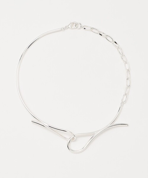 loni（ロニ）の「＜loni＞Ivy Asymmetry チョーカー（ネックレス・レディース・ゴールド/シルバー・FREE）」の13枚目の写真