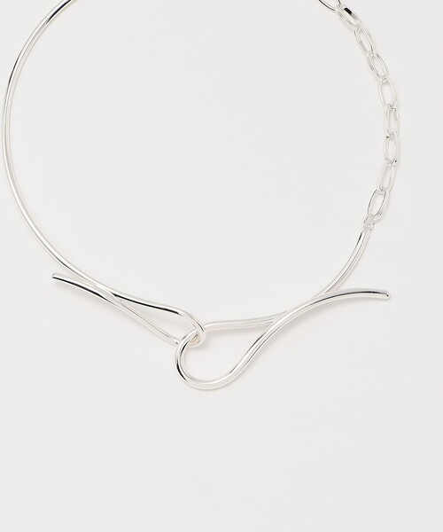 loni（ロニ）の「＜loni＞Ivy Asymmetry チョーカー（ネックレス・レディース・ゴールド/シルバー・FREE）」の14枚目の写真