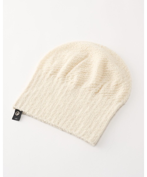 wjk(ダヴルジェイケイ)の「2-way knit watch(ニットキャップ/ビーニー・メンズ・ホワイト/ブラック×グレー/ブラック・FREE)」の10枚目の写真