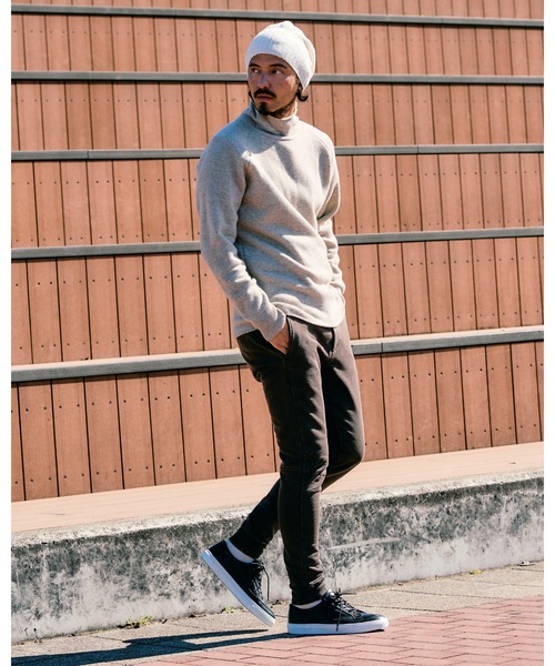 wjk(ダヴルジェイケイ)の「2-way knit watch(ニットキャップ/ビーニー・メンズ・ホワイト/ブラック×グレー/ブラック・FREE)」の11枚目の写真