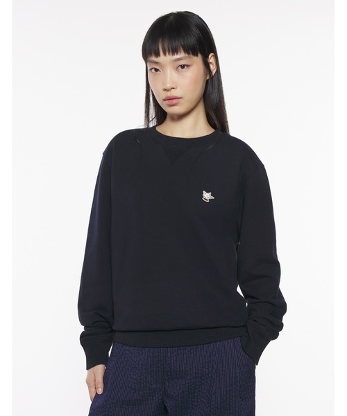 正規品 MAISON KITSUNEメゾンキツネ コーヒーフォックス スウェット カフェ キツネ コーヒーカップ リラックス スウェットシャツ