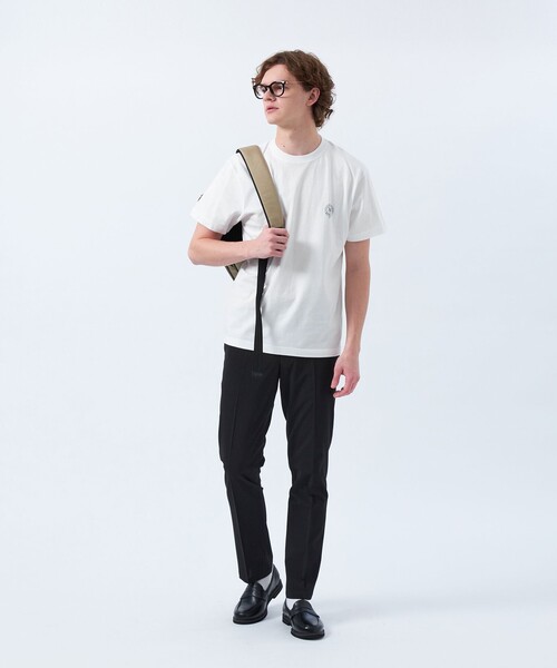 MACKINTOSH PHILOSOPHY(マッキントッシュ フィロソフィー)の「【WEB&一部店舗限定】5.6oz 天竺 エンブレムプリント 半袖Tシャツ(Tシャツ/カットソー・メンズ・ホワイト/ブルー/ブラック・40/36/42/38)」の6枚目の写真