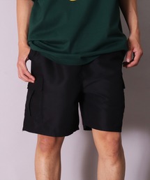 (DV)ポリエステル タフタ カーゴ ショートパンツ