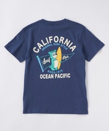 オーシャン　パシフィック 　 BEACH OCEAN PACIFIC Tシャツ Ocean Pacific｜オーシャンパシフィックのTシャツ/カットソー（ブルー