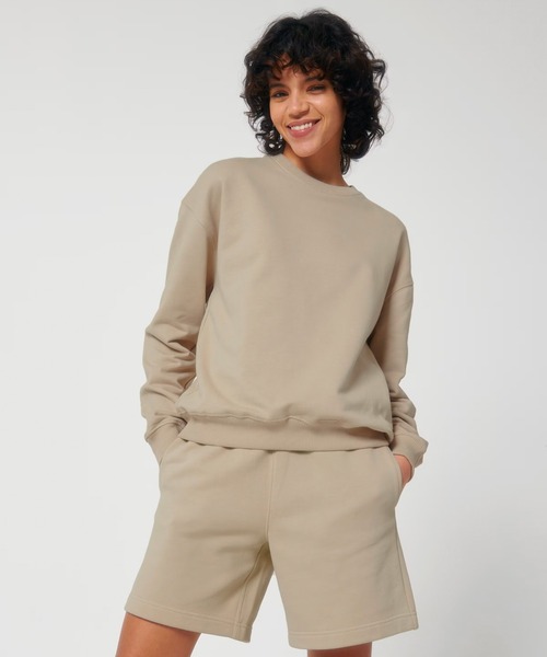 THRIFTY LOOK(スリフティールック)の「Stanley/Stella / スタンレーステラ Ledger Dry (SASU029) ドライタッチ ヘビーウェイト フレンチテリー オーガニックコットン クルーネックスウェット(スウェット・メンズ・ブラック/ホワイト/ネイビー/サンドベージュ・LARGE/MEDIUM/X-LARGE)」の3枚目の写真