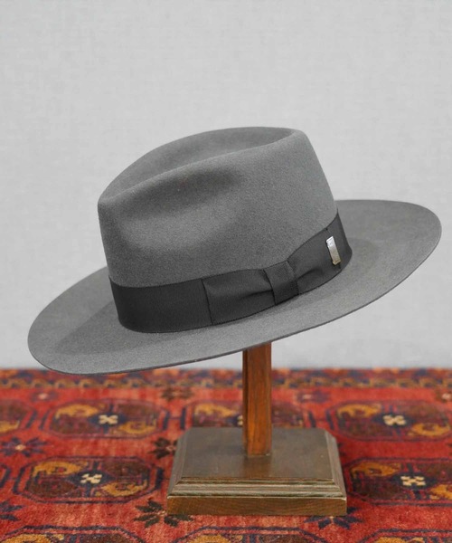 MRFATMAN（ミスターファットマン）の「BIRDSEYE WOOL（ハット・メンズ・ブラック/ワインレッド/アイボリー/モスグリーン/ブラウン/グレー・M/L/XL）」の4枚目の写真