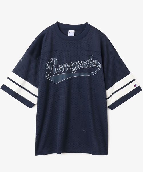 MICHIGAN 12 ネイビーフットボールシャツ TOKYO23 × champion Football T-shirt / トウキョウ23