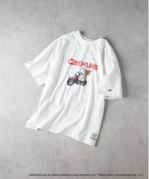 Right-on(ライトオン)の「【 限定展開 】 「ルーニー・テューンズ」「グレムリン」プリント T シャツ(Tシャツ/カットソー・レディース・ブラック/ホワイト/その他1/その他5/その他2/その他3・L/M)」の4枚目の写真