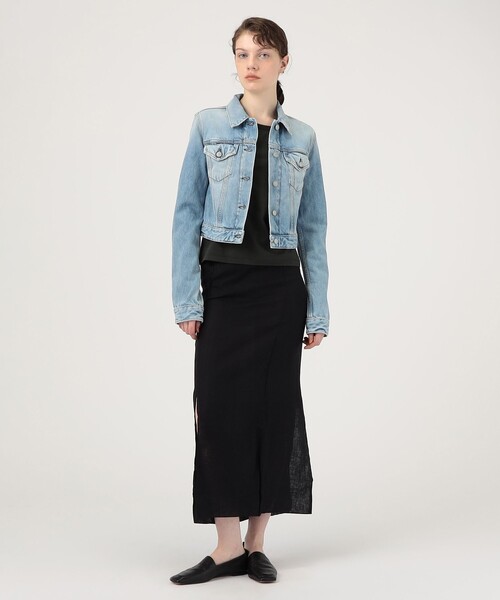 ACNE(アクネ)の「Acne Studios FN-WN-OUTW000912 デニムジャケット(デニムジャケット・レディース・ブルー・34)」の11枚目の写真