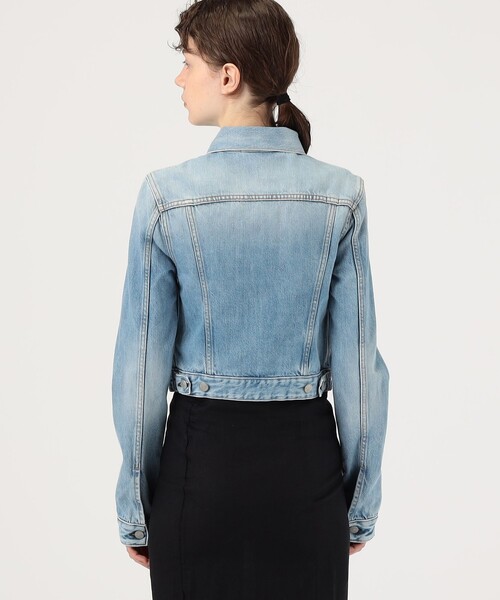 ACNE(アクネ)の「Acne Studios FN-WN-OUTW000912 デニムジャケット(デニムジャケット・レディース・ブルー・34)」の8枚目の写真