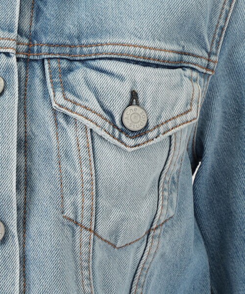 ACNE(アクネ)の「Acne Studios FN-WN-OUTW000912 デニムジャケット(デニムジャケット・レディース・ブルー・34)」の2枚目の写真