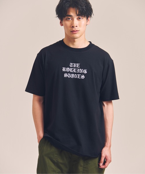 JACKROSE（ジャックローズ）の「B-TRS-Lips&Tongue サークル・刺繍/SSTEE（Tシャツ/カットソー・メンズ・ホワイト/ブラック・XL/L/M）」の11枚目の写真