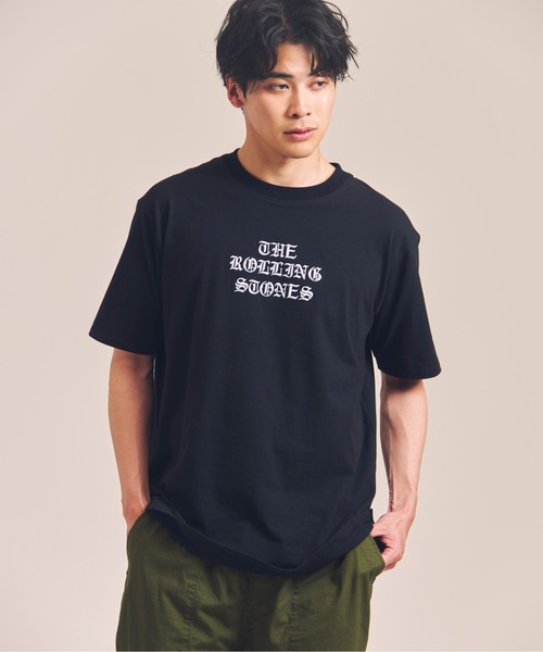 JACKROSE（ジャックローズ）の「B-TRS-Lips&Tongue サークル・刺繍/SSTEE（Tシャツ/カットソー・メンズ・ホワイト/ブラック・XL/L/M）」の10枚目の写真