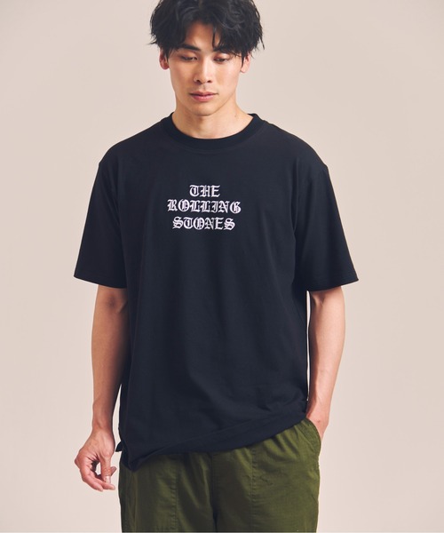 JACKROSE（ジャックローズ）の「B-TRS-Lips&Tongue サークル・刺繍/SSTEE（Tシャツ/カットソー・メンズ・ホワイト/ブラック・XL/L/M）」の9枚目の写真