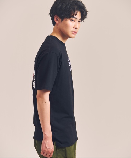 JACKROSE（ジャックローズ）の「B-TRS-Lips&Tongue サークル・刺繍/SSTEE（Tシャツ/カットソー・メンズ・ホワイト/ブラック・XL/L/M）」の8枚目の写真