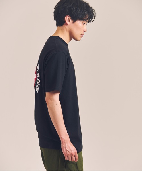 JACKROSE（ジャックローズ）の「B-TRS-Lips&Tongue サークル・刺繍/SSTEE（Tシャツ/カットソー・メンズ・ホワイト/ブラック・XL/L/M）」の7枚目の写真