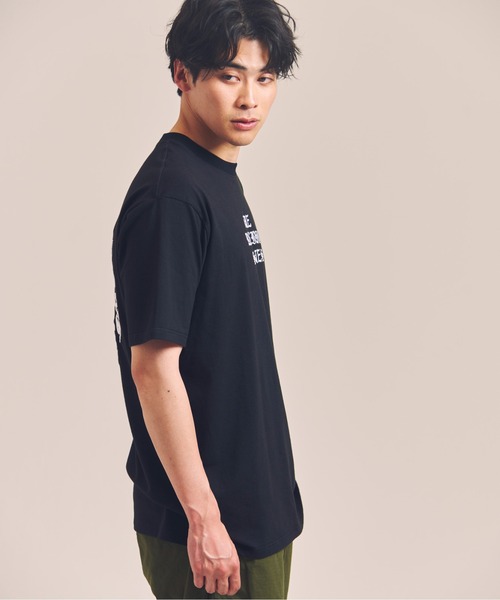 JACKROSE（ジャックローズ）の「B-TRS-Lips&Tongue サークル・刺繍/SSTEE（Tシャツ/カットソー・メンズ・ホワイト/ブラック・XL/L/M）」の5枚目の写真