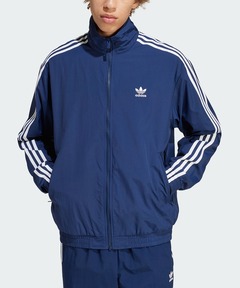 adidas スリーストライプブレザー/ジャケット/青 adidas ジャケット テーラードジャケット アディカラー