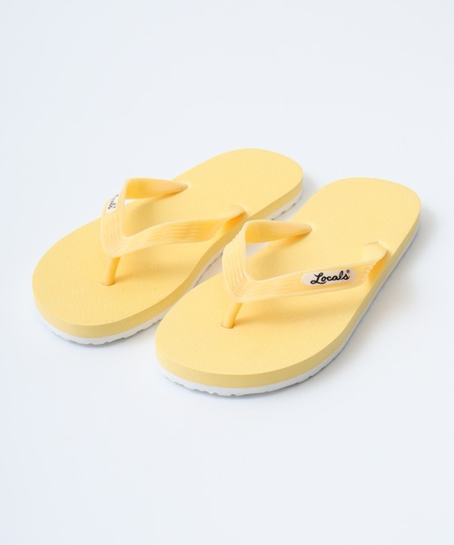 Locals（ローカルズ）の「Locals COMBINATION SLIPPA（サンダル・レディース・ブラウン/グレー×ホワイト/ライトグリーン/ブラック×ホワイト/ベージュ/イエロー/ピンク・27cm/24cm/22cm/25cm/26cm/28cm）」の12枚目の写真
