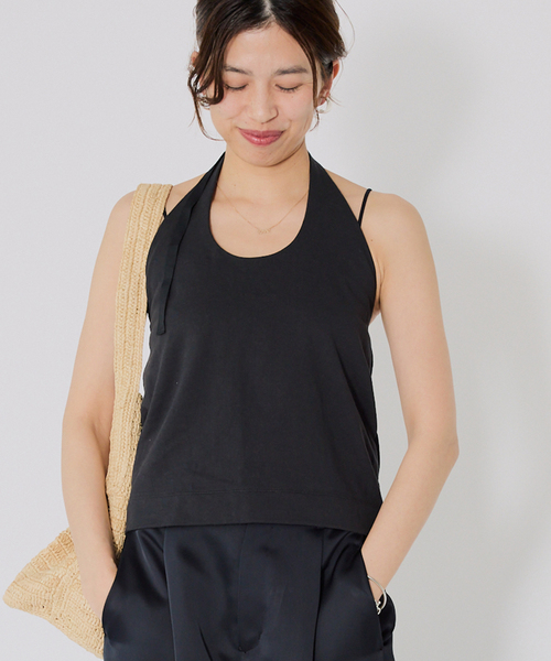 Leminor*IENA MILAN RIB プルオーバー IENA（イエナ）の「Leminor*IENA MILAN RIB ノースリーブプルオーバー