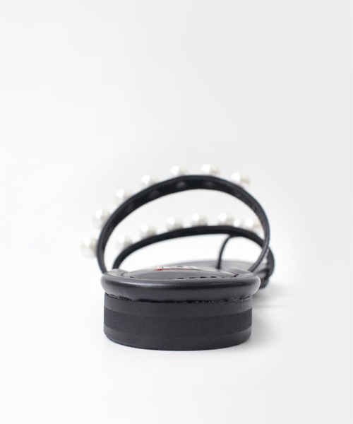 Dhyana.（ディアナドット）の「【Dhyana.】パールサンダル（サンダル・レディース・ブラック/ライトベージュ/ダークネイビー・23.5cm/24.5cm/22.5cm）」の13枚目の写真