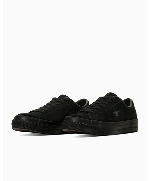CONVERSE(コンバース)の「ONE STAR SUEDE / ワンスター スエード(スニーカー・メンズ・ブラック×ブラック・8.5/9/8/4/4.5/5.5/7.5/7/5/6.5/10.5/9.5)」の6枚目の写真