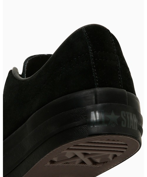 CONVERSE(コンバース)の「ONE STAR SUEDE / ワンスター スエード(スニーカー・メンズ・ブラック×ブラック・8.5/9/8/4/4.5/5.5/7.5/7/5/6.5/10.5/9.5)」の4枚目の写真