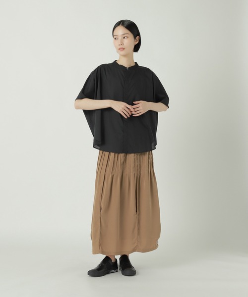 ZUCCa（ズッカ）の「PEデシン / スカート / S（スカート・レディース・ブラック/ライトブラウン・M size）」の6枚目の写真