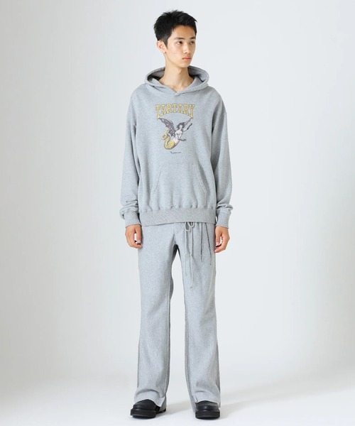 DIET BUTCHER（ダイエットブッチャー）の「DIET BUTCHER/ダイエットブッチャー Vintage hoodie 「Harpy」 フーディー（パーカー・メンズ・ネイビー/バーガンディー/グレー・1/2/3）」の6枚目の写真