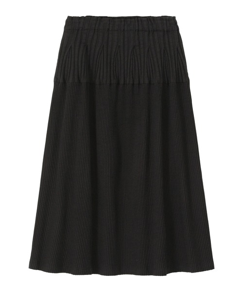 Plantation（プランテーション）の「(H)BIZEN MELANGE WAVE / スカート / (O)（スカート・レディース・ブラック/ライトグレー・M size）」の8枚目の写真