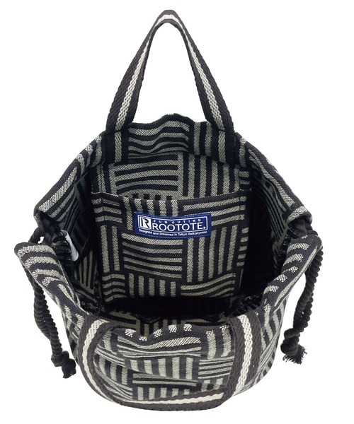 ROOTOTE(ルートート)の「LT.デリ.エスニックパターン-A(トートバッグ・レディース・ブラック系その他/ベージュ系その他・FREE)」の10枚目の写真
