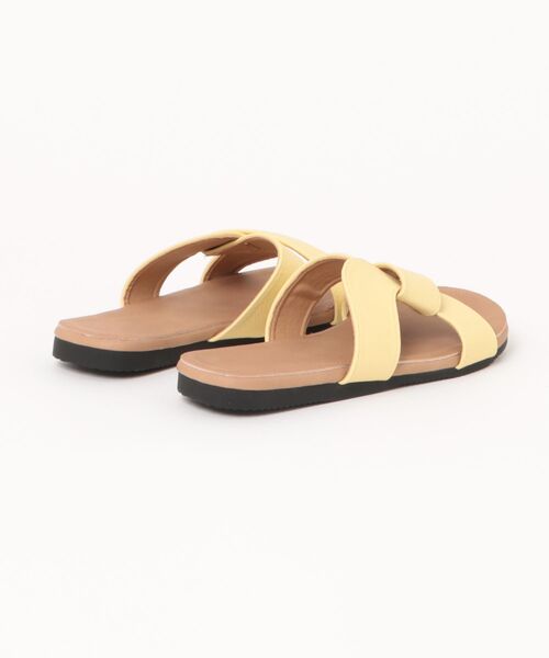 shoes365(シューズスリーシックスファイヴ)の「クロスベルトサンダル (SS)(サンダル・レディース・シルバー/イエロー/ホワイト・23.5cm/24.5cm/23.0cm/24.0cm/25.0cm/22.5cm)」の4枚目の写真