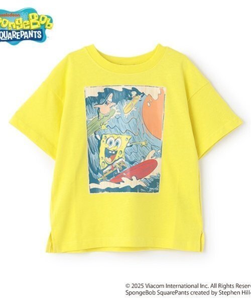 minimal（ミニマル）の「【防汚撥水】【スポンジ・ボブ】プリントTシャツ（Tシャツ/カットソー・キッズ・ホワイト/レッド/イエロー/ブルー・110cm/100cm/130cm/140cm/120cm）」の17枚目の写真