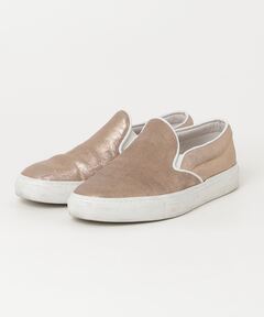 VANS ヴァンズ SLIP ON スリッポン V98CF SUEDE BROWN/WHITE