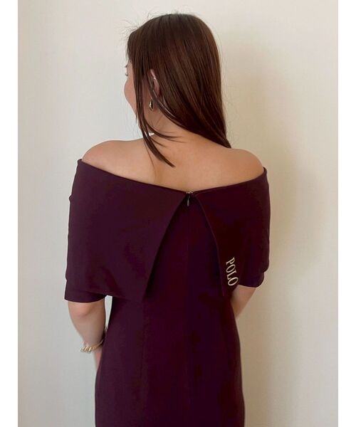 POLO BCS（ポロ ビーシーエス）の「【POLO BCSコラボ】オフショルワンピース（ワンピース・レディース・ブラック/ブラウン・SMALL/MEDIUM）」の19枚目の写真