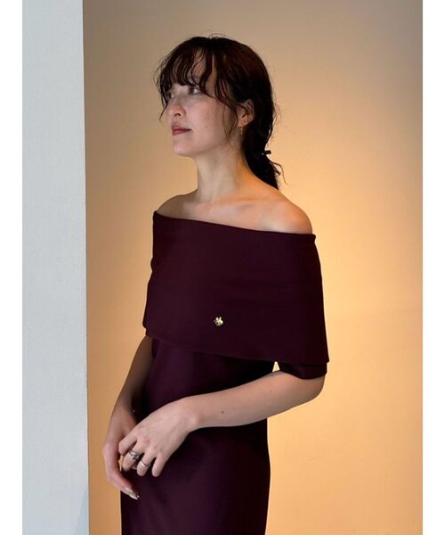 POLO BCS（ポロ ビーシーエス）の「【POLO BCSコラボ】オフショルワンピース（ワンピース・レディース・ブラック/ブラウン・SMALL/MEDIUM）」の22枚目の写真