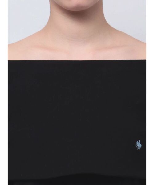 POLO BCS（ポロ ビーシーエス）の「【POLO BCSコラボ】オフショルワンピース（ワンピース・レディース・ブラック/ブラウン・SMALL/MEDIUM）」の6枚目の写真