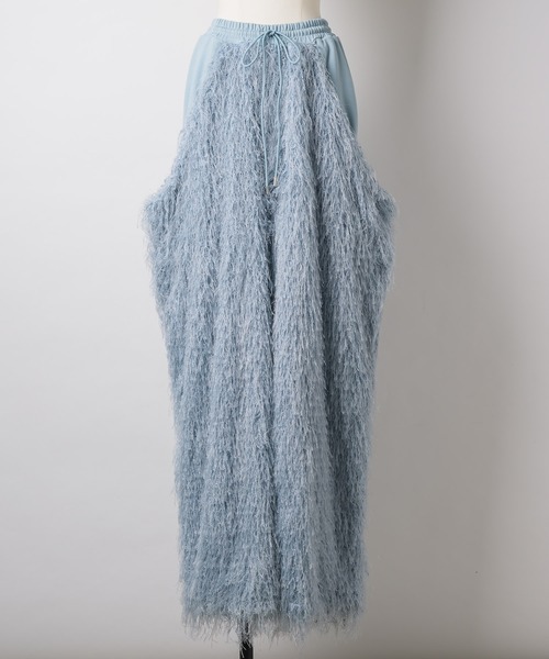 LA BELLE ETUDE（ラベルエチュード）の「BIGポケットボリュームフリンジパンツ（その他パンツ・レディース・ブルー/ブラック・1/0）」の18枚目の写真