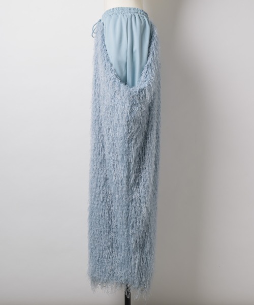 LA BELLE ETUDE（ラベルエチュード）の「BIGポケットボリュームフリンジパンツ（その他パンツ・レディース・ブルー/ブラック・1/0）」の19枚目の写真