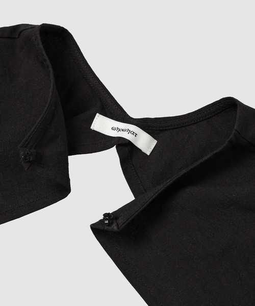 WhoWhat（フーワット）の「BELL SLEEVE ARM BOLERO（カーディガン/ボレロ・メンズ・ブラック/ベージュ・FREE）」の4枚目の写真