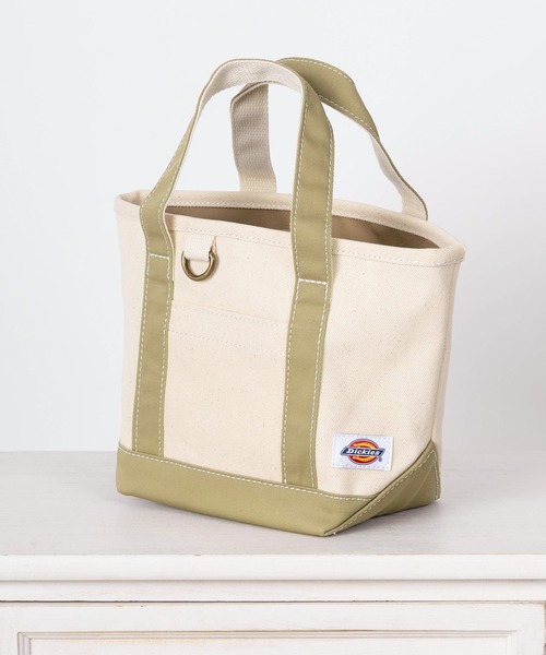 Dickies（ディッキーズ）の「【73】【Dickies/ディッキーズ】ワンポイントロゴ  キャンバス ミニトートバック（トートバッグ・レディース・ベージュ/ネイビー/ブラック・FREE）」の11枚目の写真