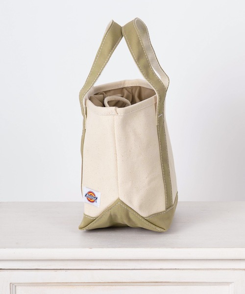 Dickies（ディッキーズ）の「【73】【Dickies/ディッキーズ】ワンポイントロゴ  キャンバス ミニトートバック（トートバッグ・レディース・ベージュ/ネイビー/ブラック・FREE）」の10枚目の写真