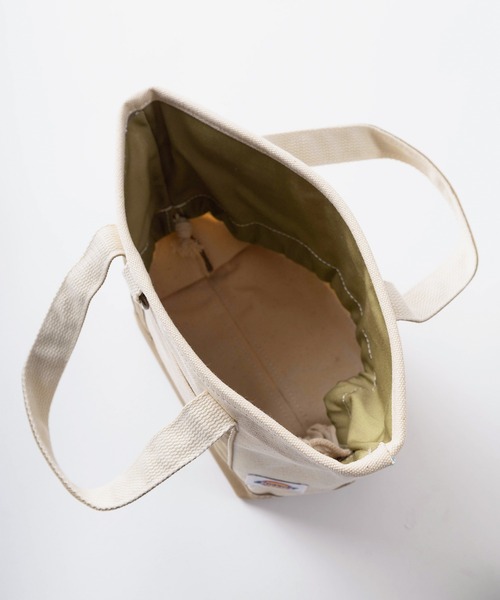 Dickies（ディッキーズ）の「【73】【Dickies/ディッキーズ】ワンポイントロゴ  キャンバス ミニトートバック（トートバッグ・レディース・ベージュ/ネイビー/ブラック・FREE）」の8枚目の写真