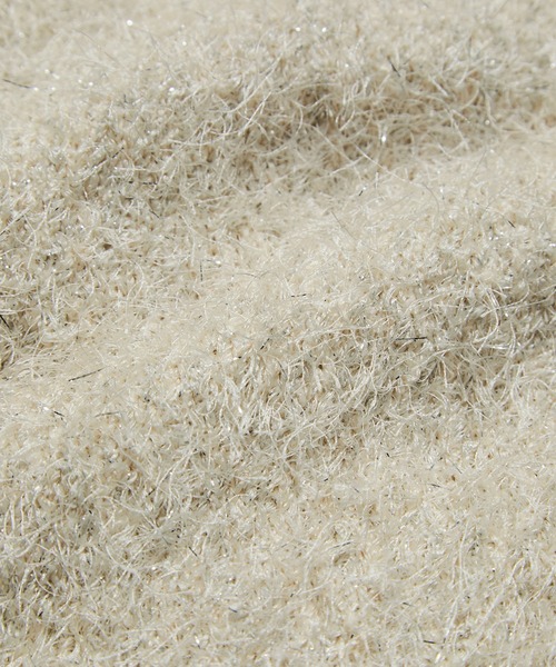 VIS（ビス）の「【WEB限定サイズ:MT/着丈が選べる】【洗える】フェザーヤーンニットベスト（ニット/セーター・レディース・ホワイト系その他/キナリ・M/MT）」の20枚目の写真