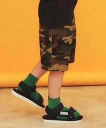 THE SHOP TK （ザ ショップ ティーケー ）の「【110－160】デニム＆カモフラ柄ハーフパンツ/洗濯機OK（その他パンツ）」