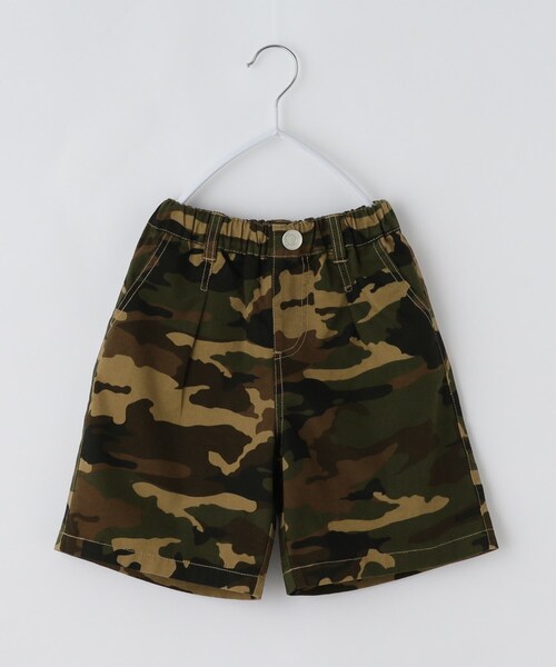 THE SHOP TK （ザ ショップ ティーケー ）の「【110－160】デニム＆カモフラ柄ハーフパンツ/洗濯機OK（その他パンツ・キッズ・ライトブルー/ネイビー/カーキ系・14/13/12/11/16/15 ）」の9枚目の写真