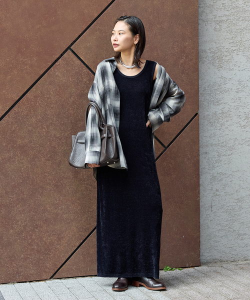JOURNAL STANDARD テレデラン60リネンAラインワンピース 20200610193144789_500.jpg