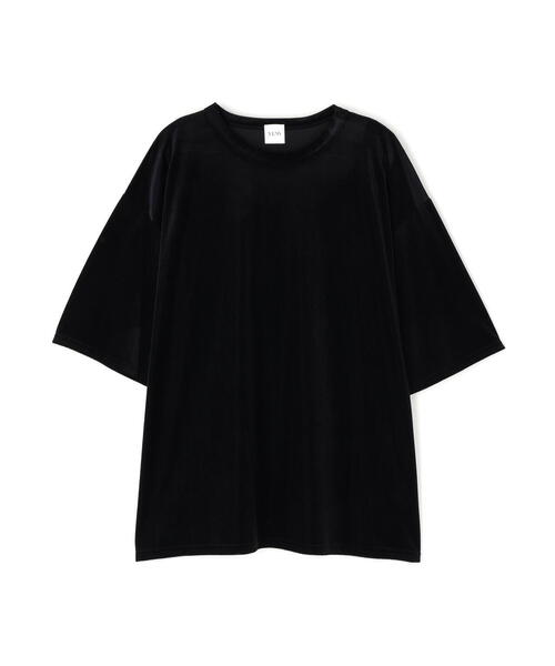 YENN(イエン)の「YENN(イエン)VELVET RELAX TOPS /Y253-82070(Tシャツ/カットソー・レディース・ベージュ/ブラック/ブラウン・F)」の19枚目の写真