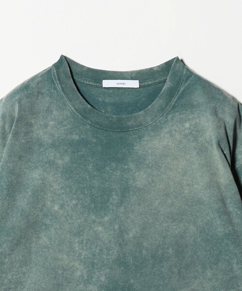 ASTRAET(アストラット)の「<ASTRAET>コットン アシッド クルーネックTシャツ(Tシャツ/カットソー・レディース・ブラック/オリーブ/レッド/コバルトブルー・FREE)」の12枚目の写真
